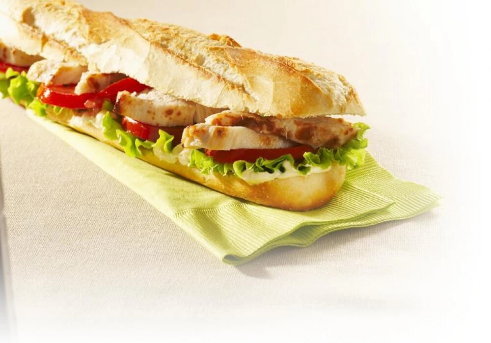 Sandwichs chauds - Poulet frites