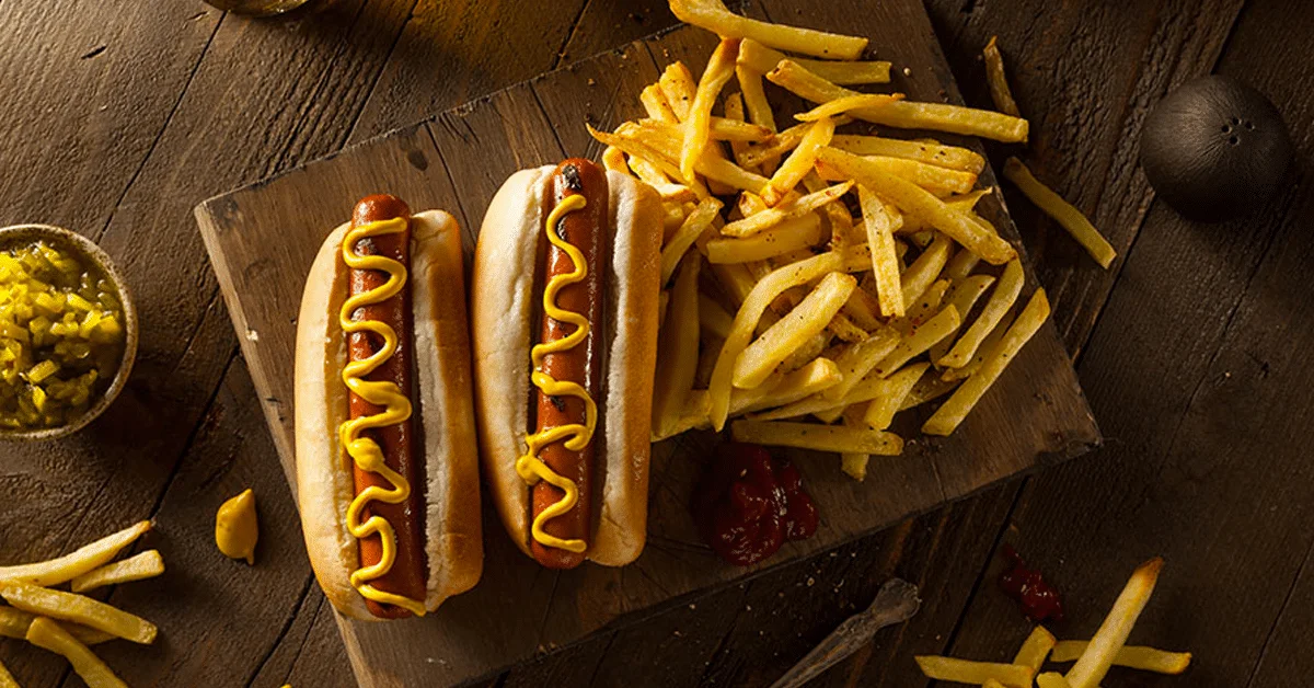 Sandwichs chauds - Hot Dog frites